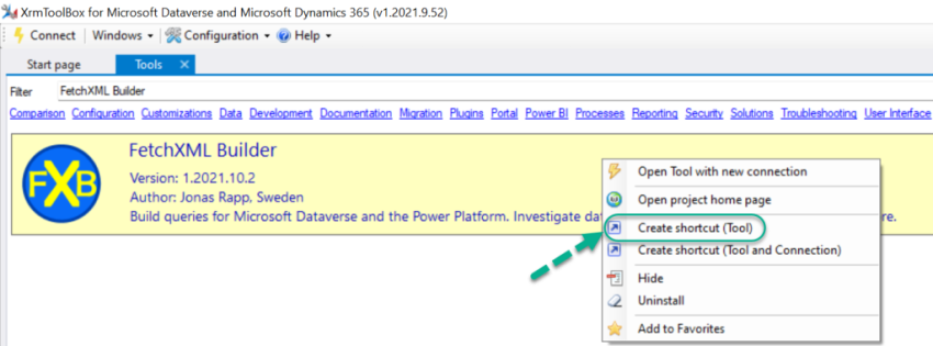 How To Create A Tool Shortcut In Dynamics 365 CE XrmToolBox